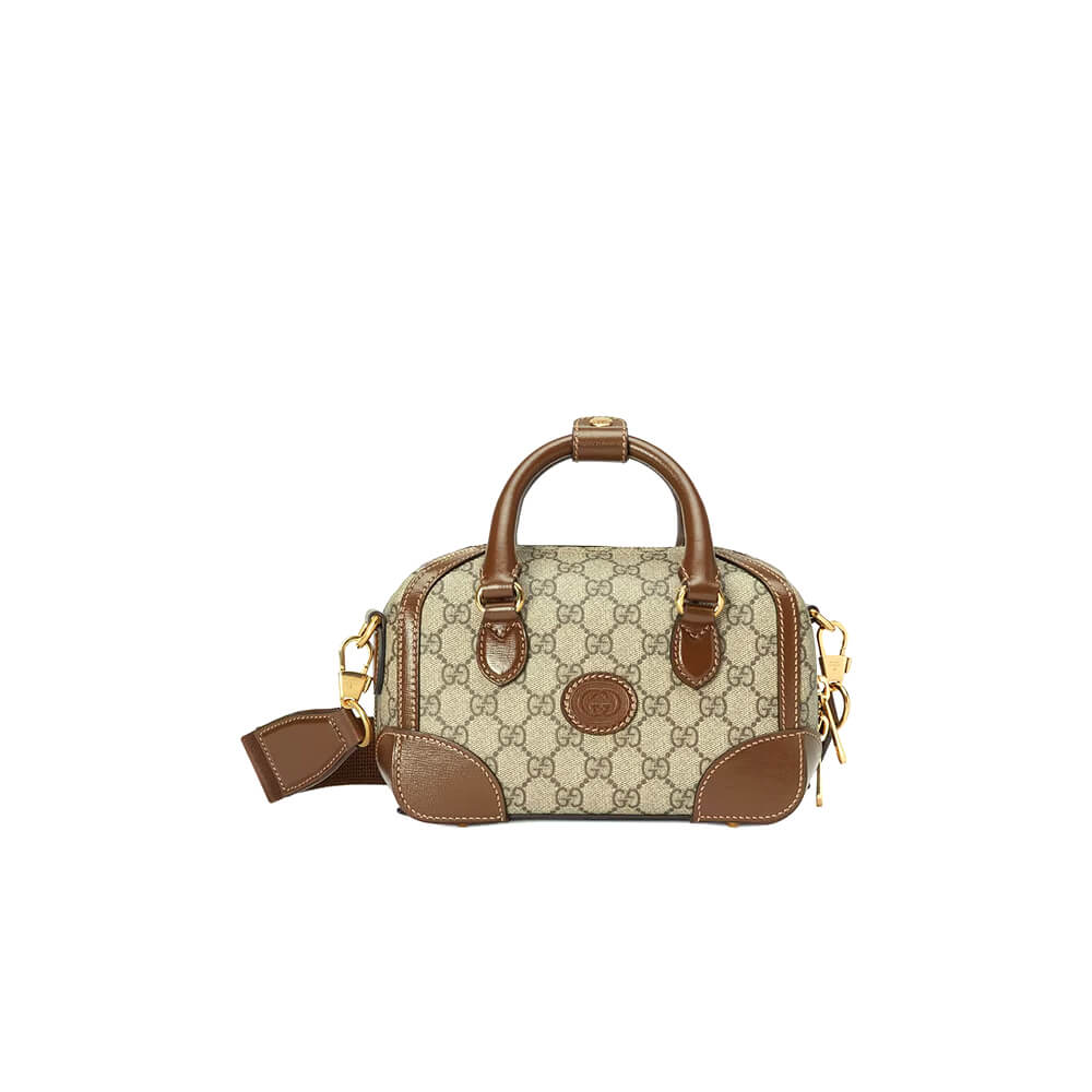 Gucci Ophidia GG Small Boston Bag