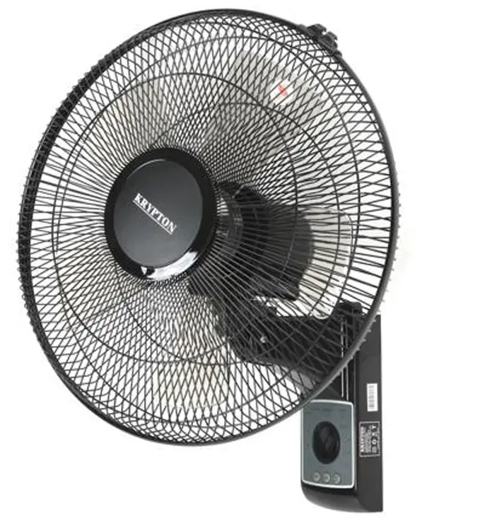 كريبتون مروحة جنب 16 انش 5 فراشات مع ريموت KNF5242