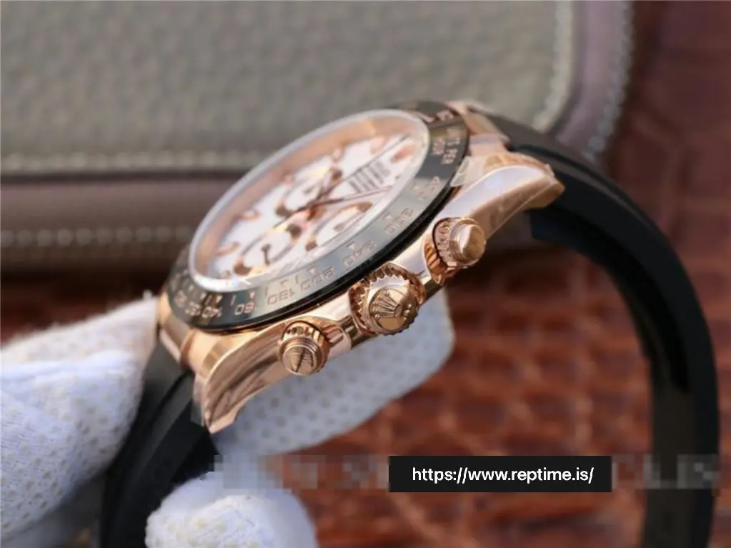 ساعة Rolex Cosmograph Daytona – White Dial Rose Gold