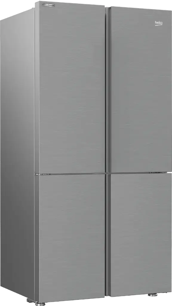 ثلاجة بيكو 4 ابواب 626 لتر سلفر GN1406223PX