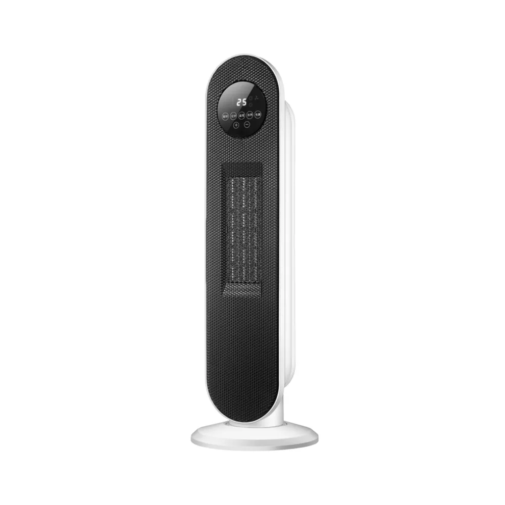 CONTI CERAMIC ELECTRIC HEATER - BLACK COLOR