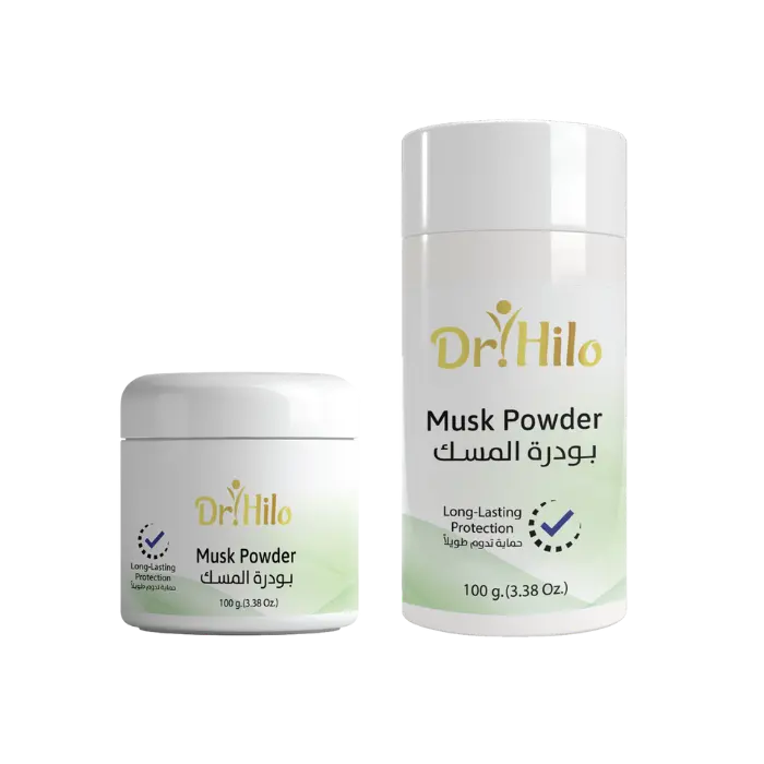  بودرة المسك الأبيض (مزيل عرق)  100 غم