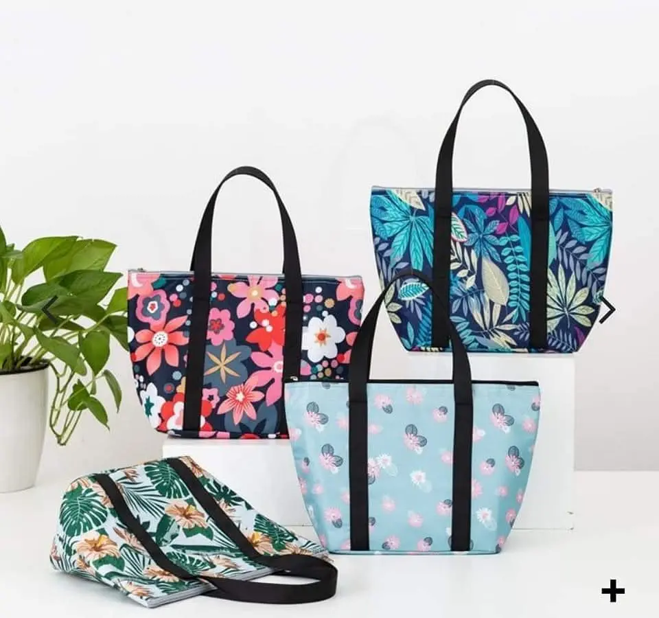 حقيبة يد عصرية بتصاميم طبيعية 🌸🌿