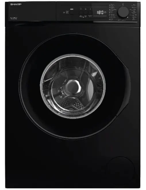 غسالة شارب 7 كيلو 1000 دورة اسود ES-FE710DZL-B