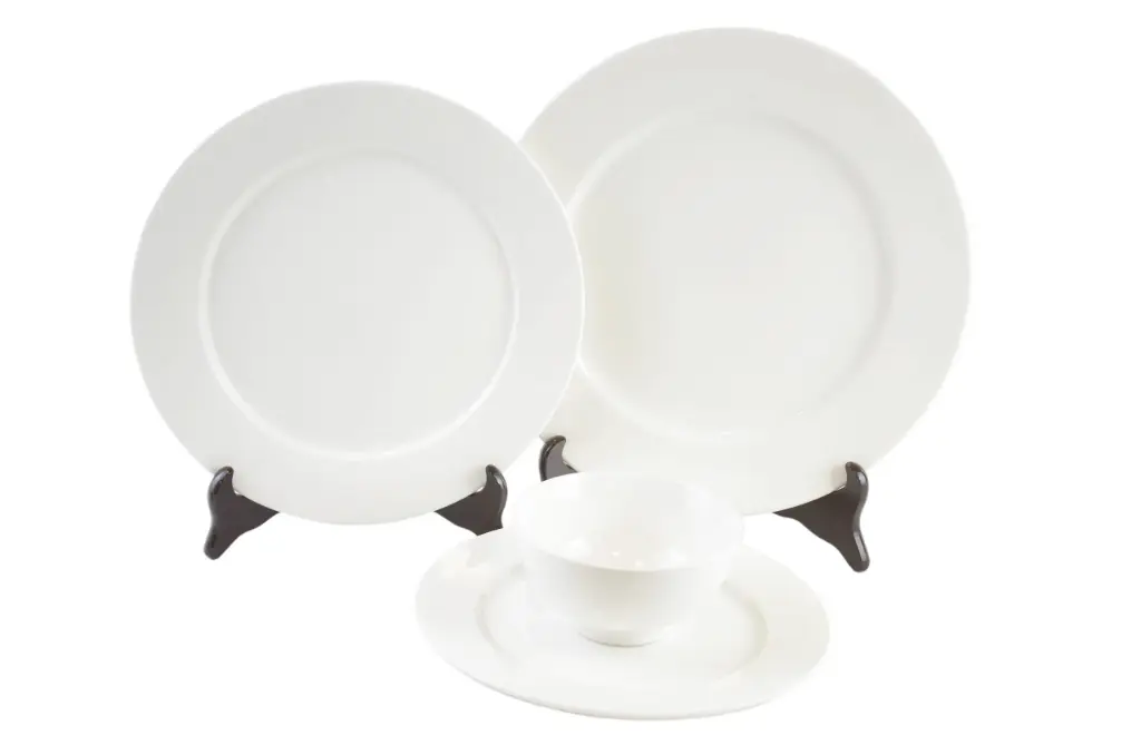 White Food Plate – Round