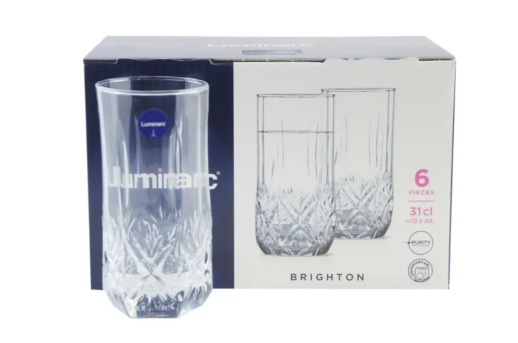 Glass Set (6 pcs) – Brighton 10.5 oz