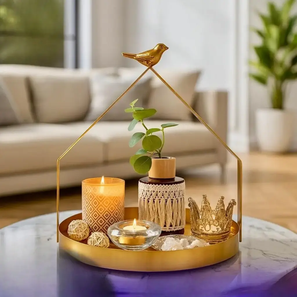 صينية تقديم للزينة 