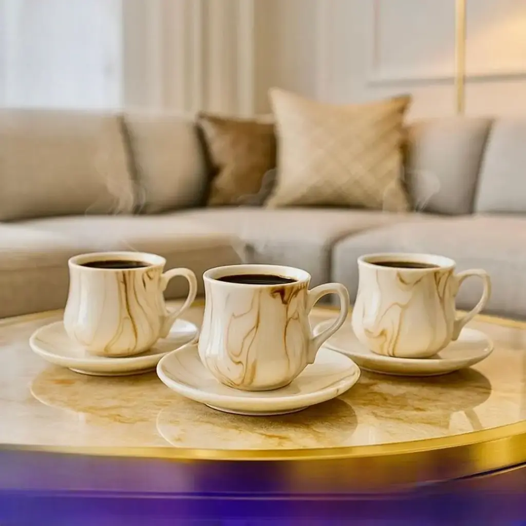 طقم فناجين قهوة عدد 12