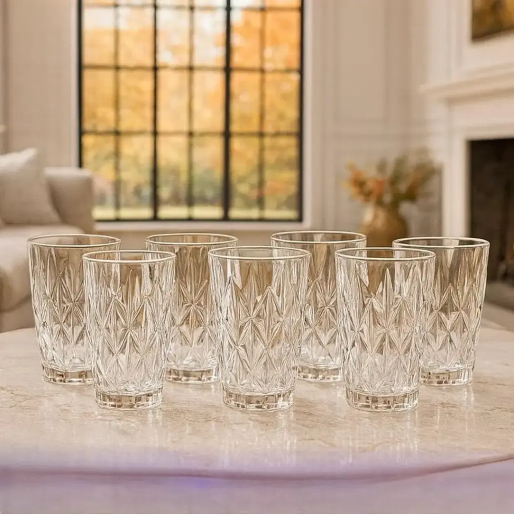 طقم كاسات عصير عدد 6