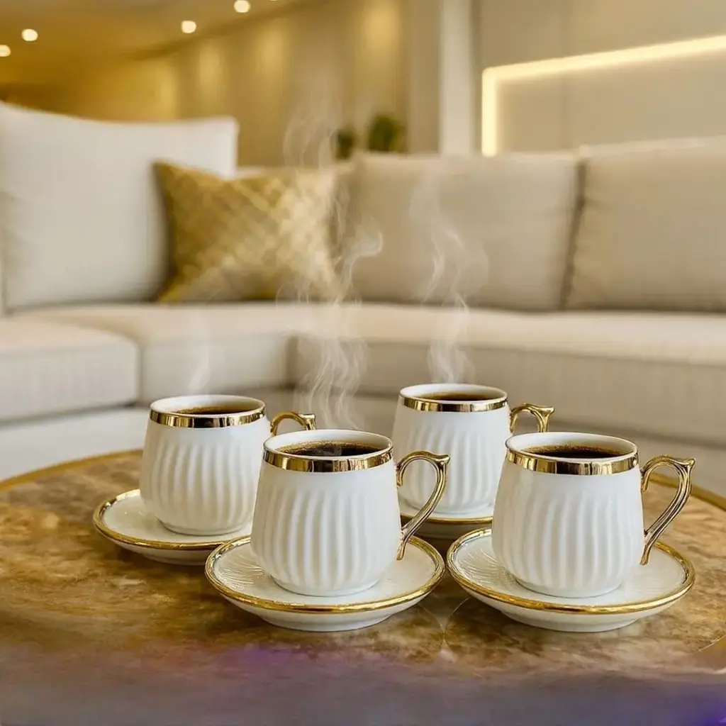 طقم فناجين قهوة عدد 12