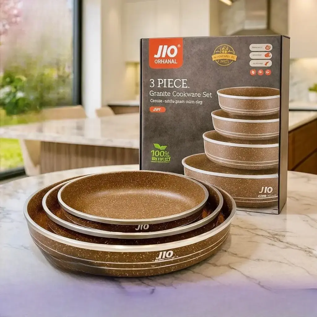 طقم صواني جرانيت عدد 3