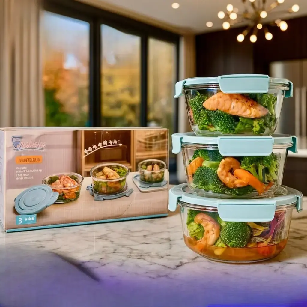 طقم تبرويرات تخزين للطعام ذات جودة عالية 