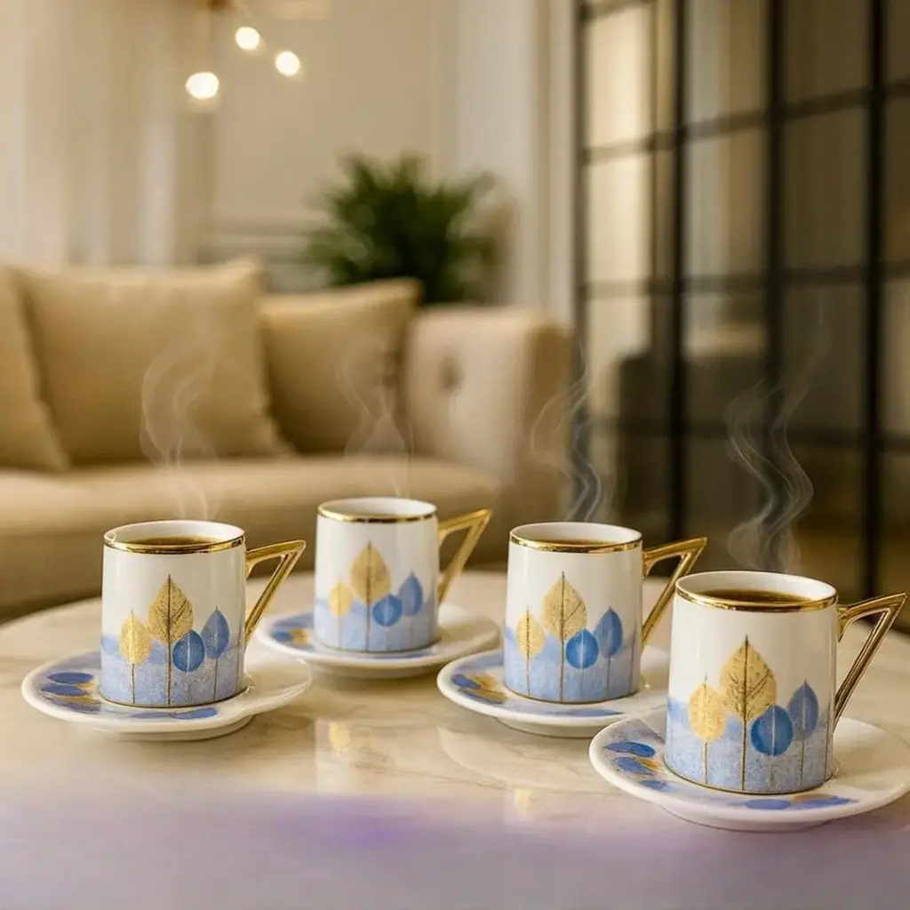 طقم فناجين قهوة عدد 12