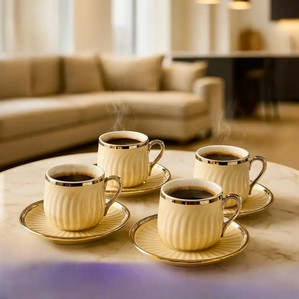 طقم فناجين قهوة عدد 12