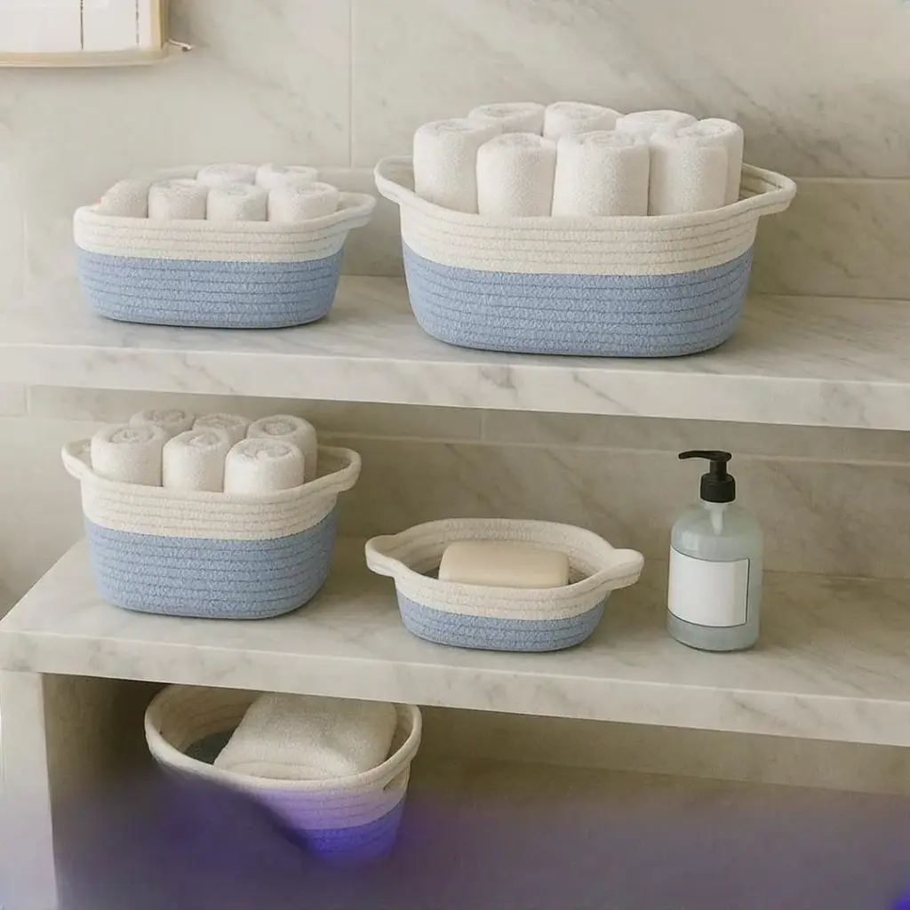 طقم سلات تخزين 5 احجام 