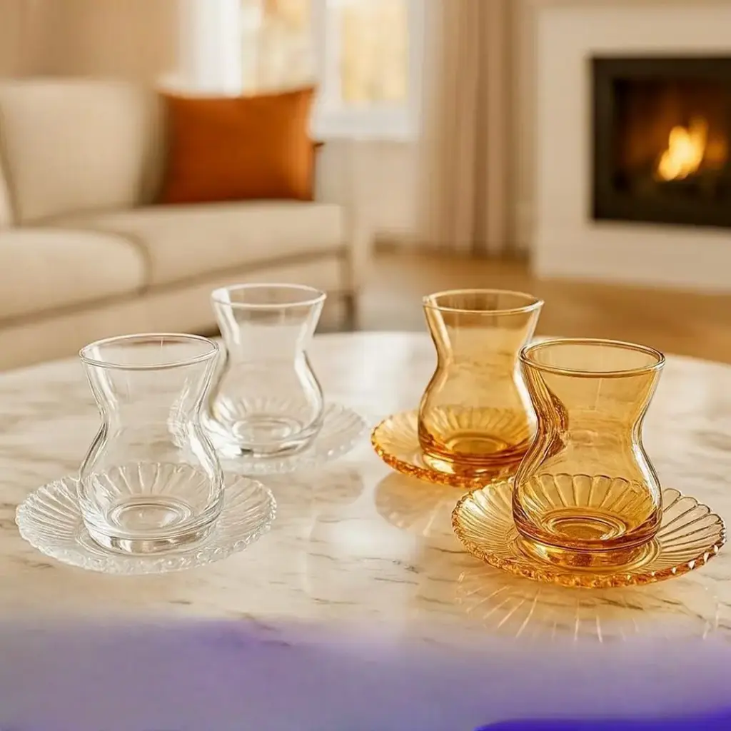 طقم استكانات شاي 