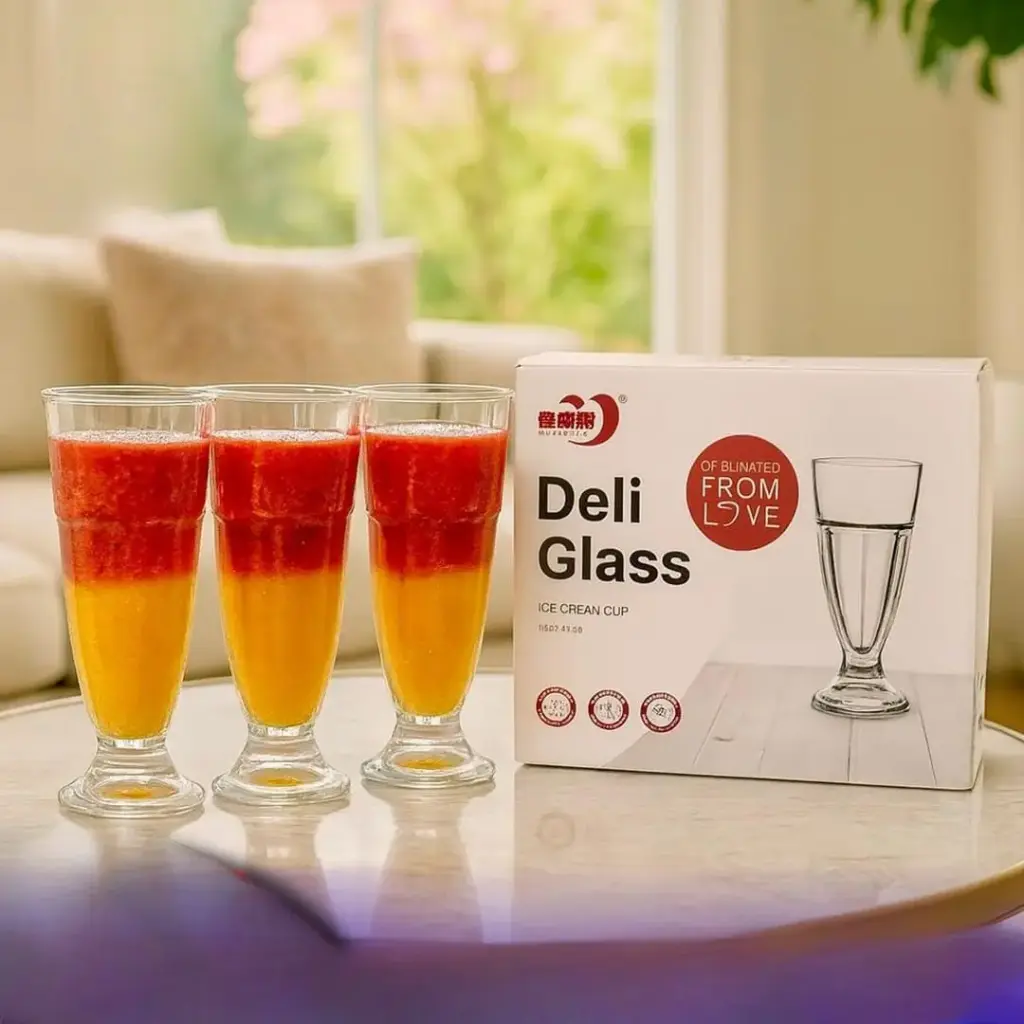 طقم كاسات عصير عدد 6