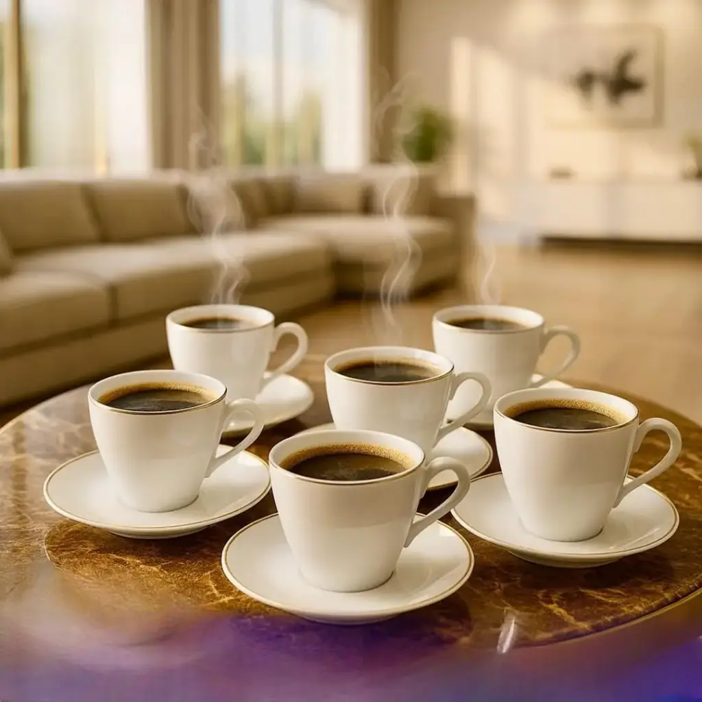 طقم فناجين قهوة عدد 12