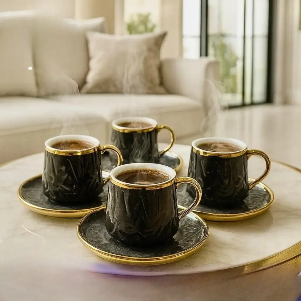 طقم فناجين قهوة عدد 12