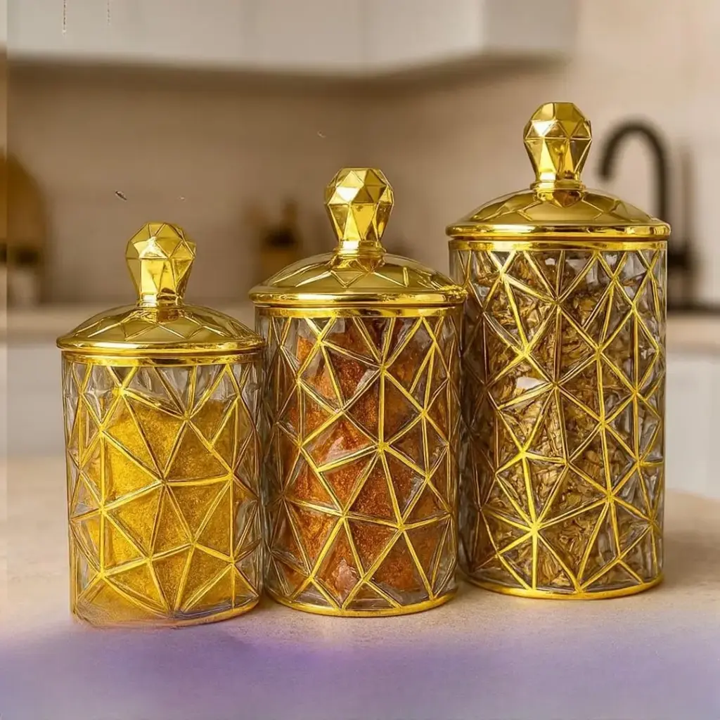 طقم بهارات او مضايف اكريلك 