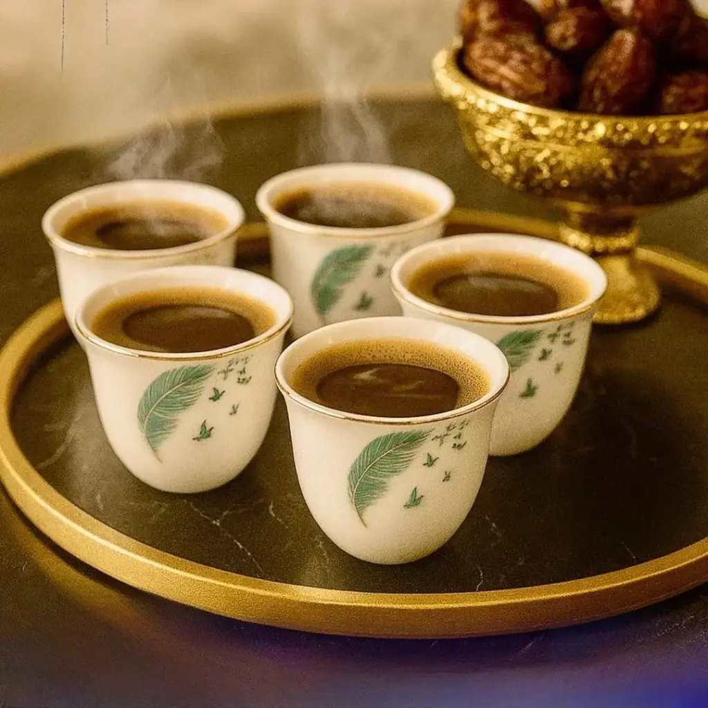 طقم فناجين قهوة عربي عدد 12 ماركة RoseBone 