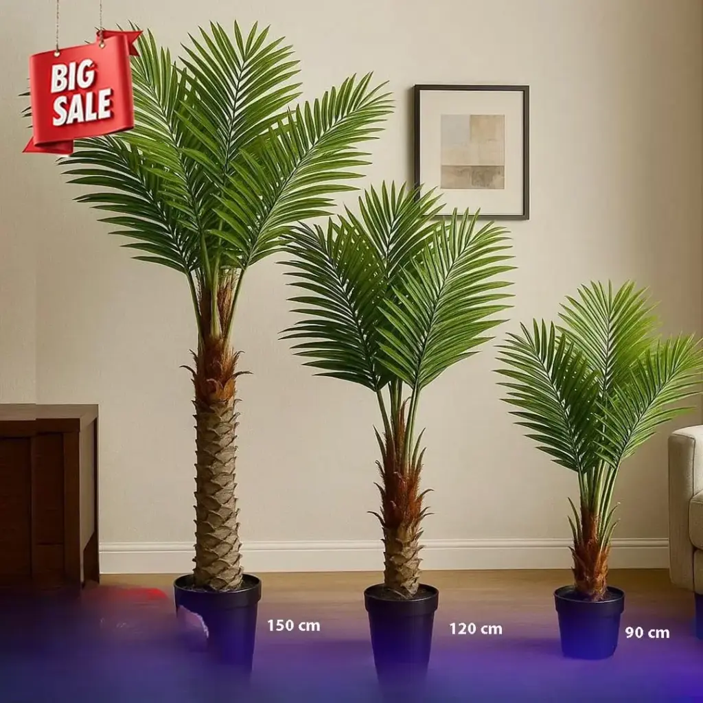 شجر  نخيل زينة 3 احجام 