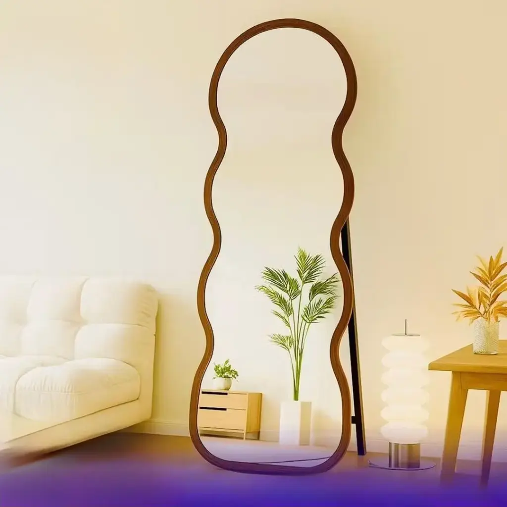 مرايا ستاند فريم خشب 160*58 سم 