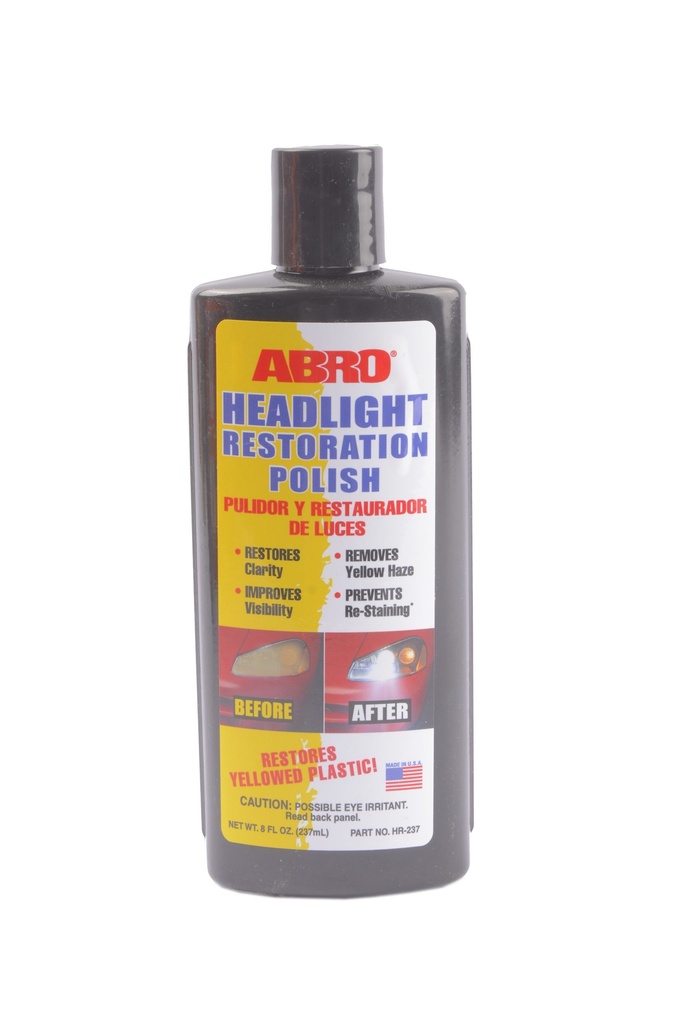 منظف وملمّع ضوء سيارات 