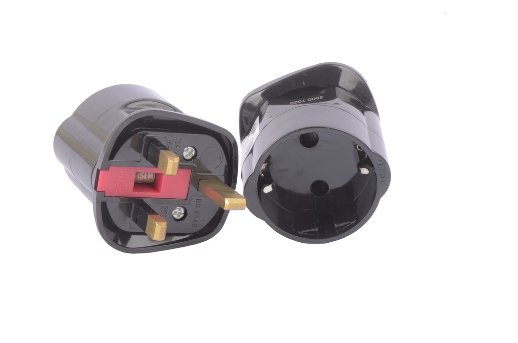 أدابتر كهربائي ألماني MK | MK German Single Plug Adapter