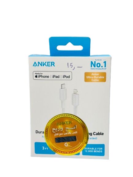 سلك شاحن انكر تايب سي فاست شارجر