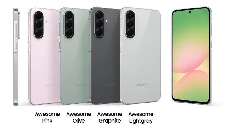 تلفون samsung A56 12Ram 256GB بالوان مميزه