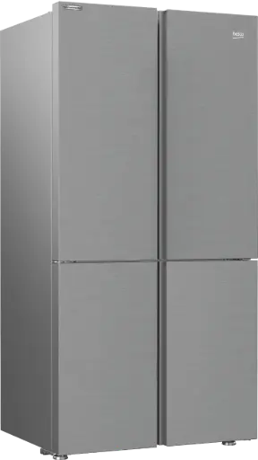 ثلاجة بيكو 4 ابواب 626 لتر سلفر GN1406223PX