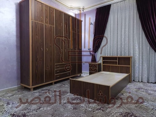  خرّانة ٦ دروف طابقين + تخت + كمودينه