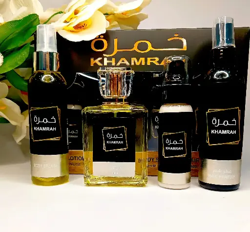 بكج / عطر + عطر شعر + سبلاش  + لوشن