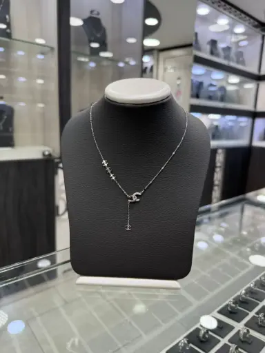 قلاده فضية انفينيتي 