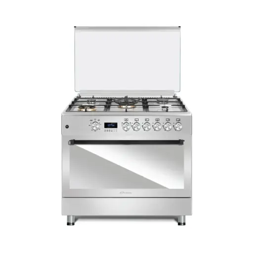  CONTI GAS COOKER - 90CM - 5 BURNERS - CAST IRON
