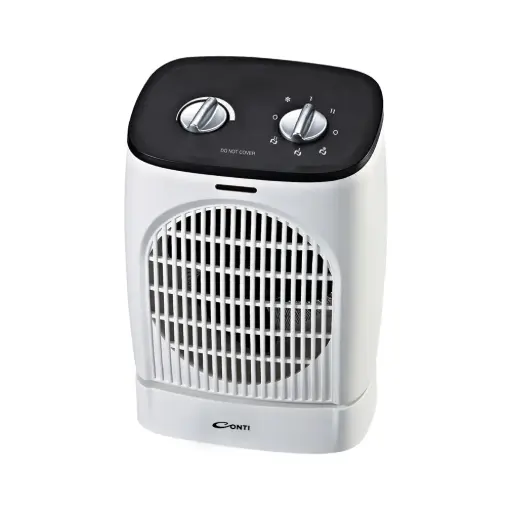 CONTI FAN ELECTRIC HEATER - WHITE COLOR