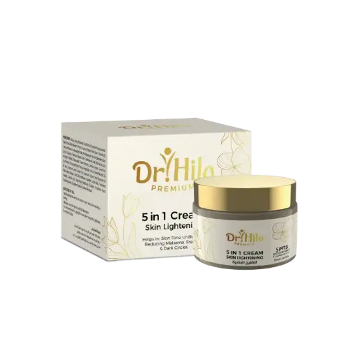 كريم 5 في 1 للتفتيح بمستخلص الكركم وعرق السوس50مل 