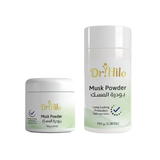  بودرة المسك الأبيض (مزيل عرق)  100 غم