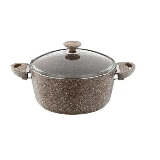 طنجرة جرانيت اكتاف نمرة 24