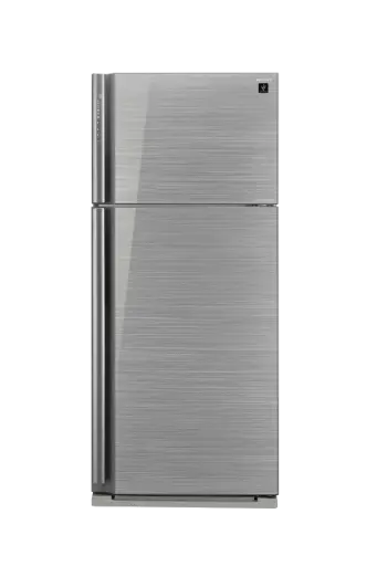 ثلاجة شارب 627 لتر سلفر SJ-GP77D-SL