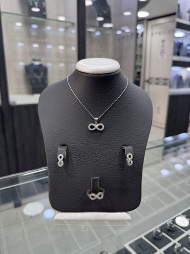 طقم "الأبدية" – فضة خالصة