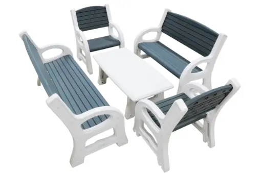 Outdoor Seating Set HD Plastic