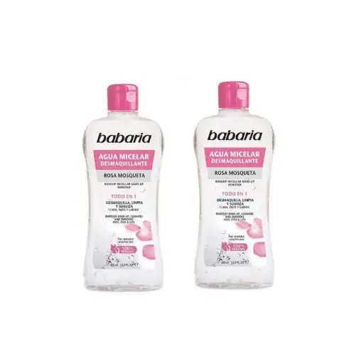 BABARIA MICELLAR WATER SENSITIVE&DRY SKIN 400ML *2 PCS OFFER