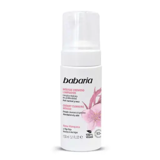 BABARIA FACE CLEANER MOUSSE 150ML NEW
