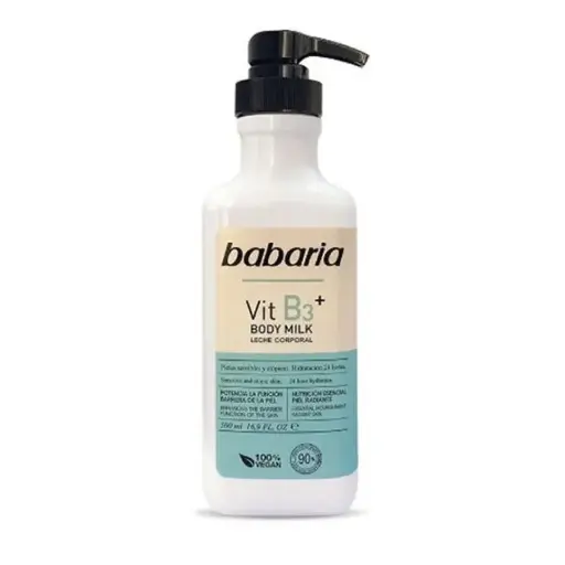 BABARIA VIT B3 BODY MILK 500ML