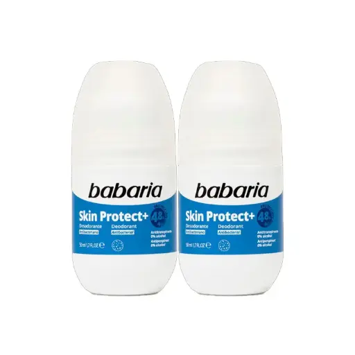 BABARIA DEODORANT ROLL ON SKIN PROTECT 50 ml*2 offer