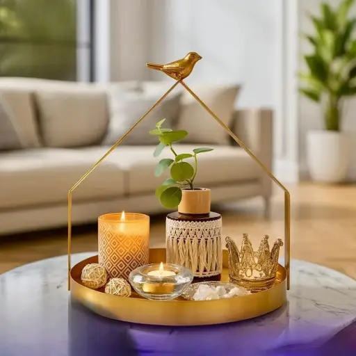 صينية تقديم للزينة 