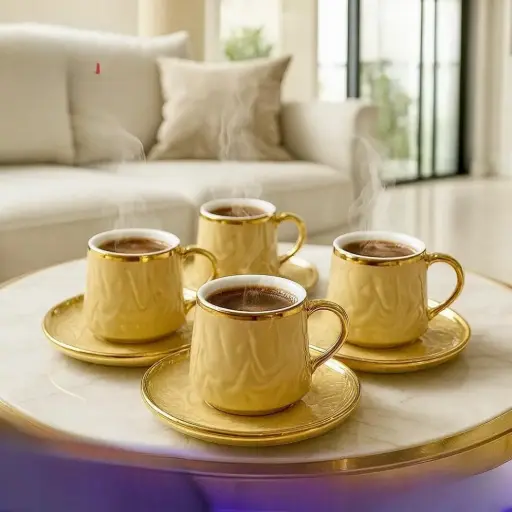 طقم فناجين قهوة عدد 12