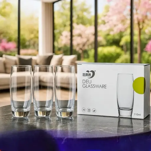 طقم كاسات عصير عدد 6